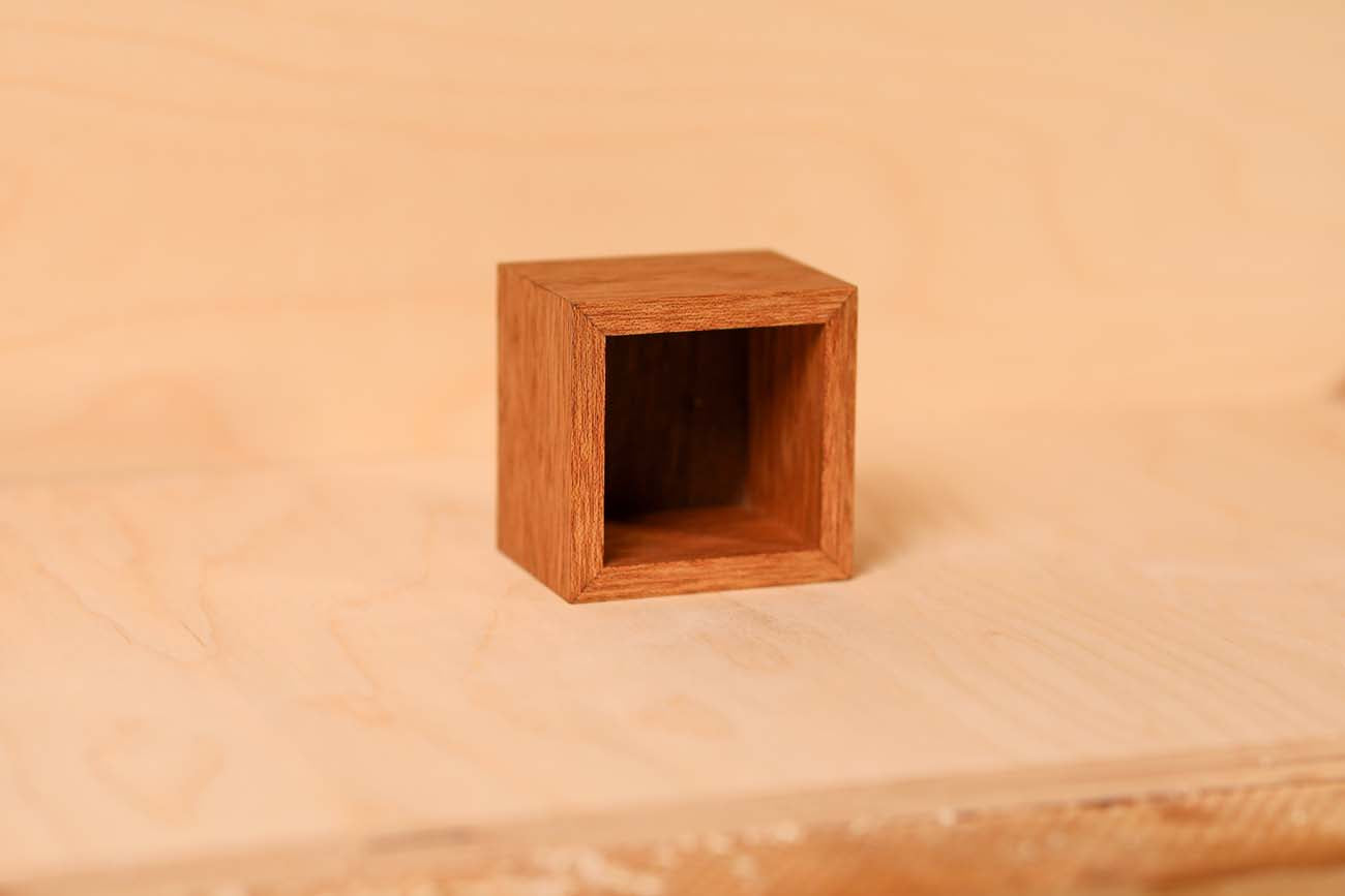 Reclaimed Mahogany Box
