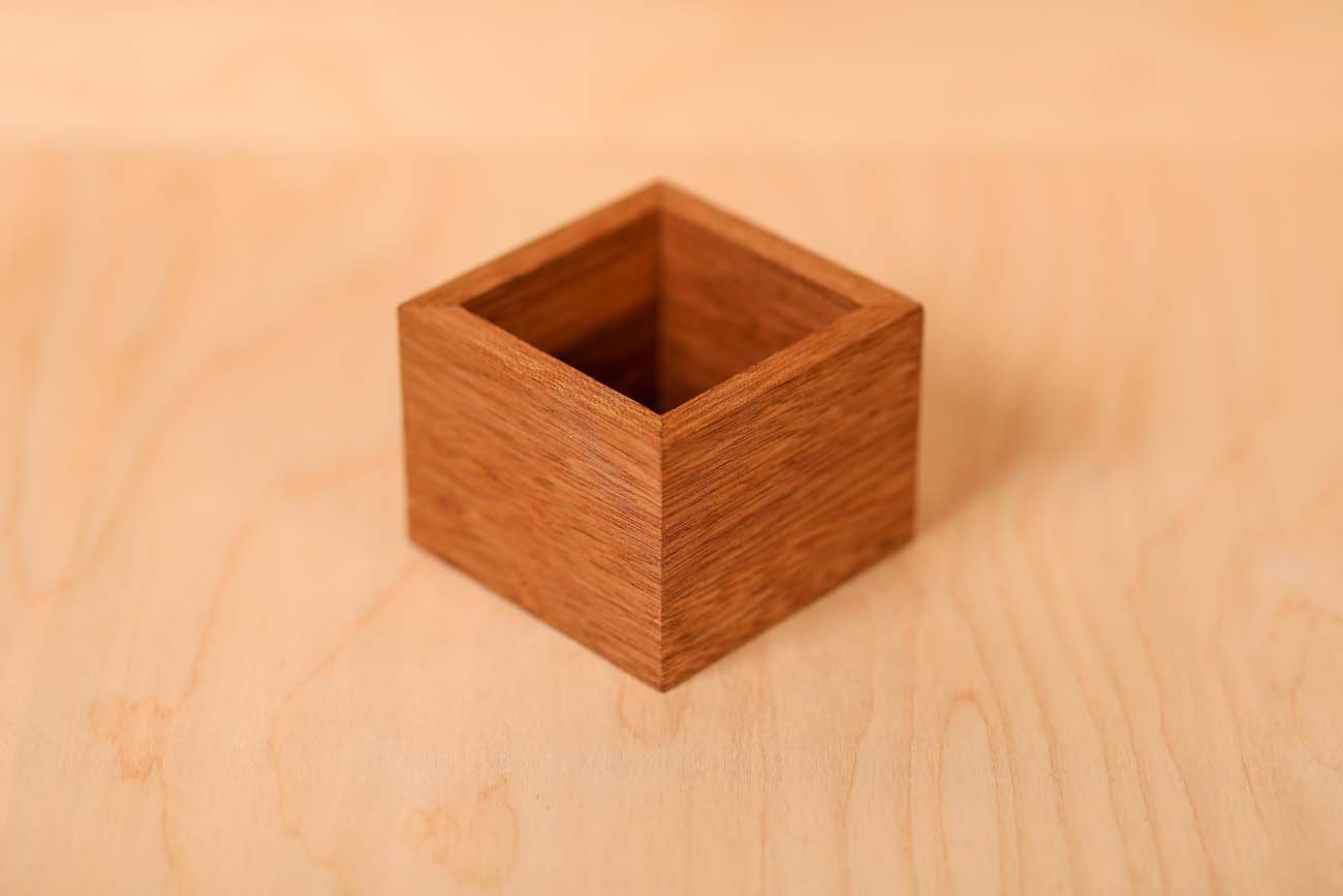 Reclaimed Mahogany Box